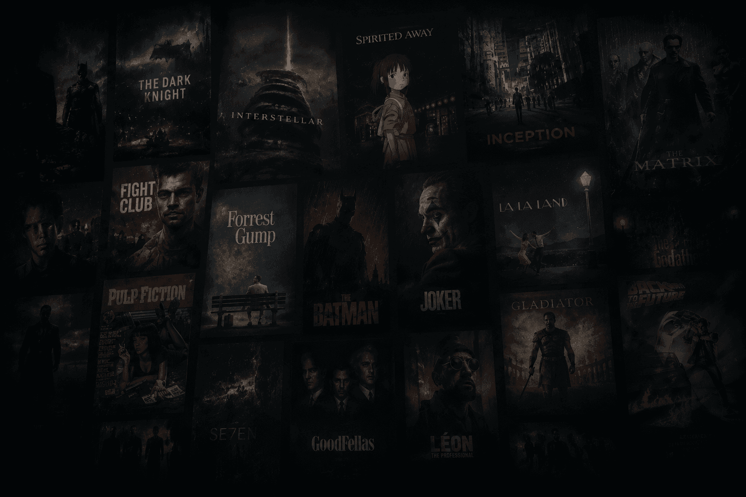 Abstract cinematic background